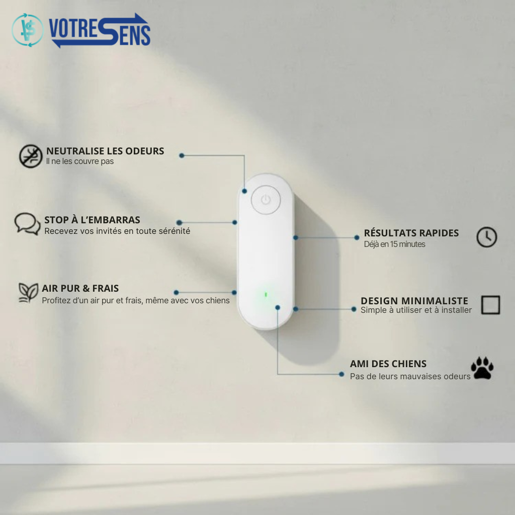 Votre-Purificateur® - Anti-odeurs